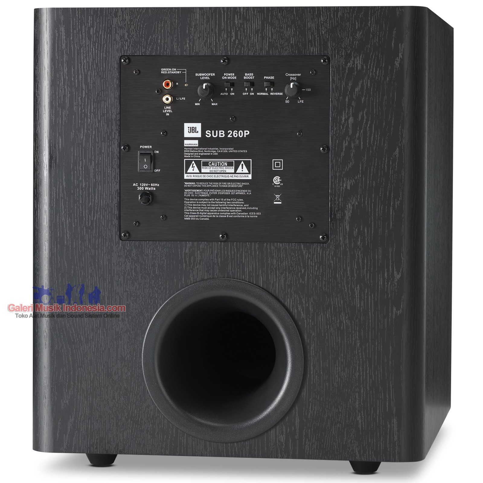 Jual JBL Studio SUB 260P 12 inch Powered Bass Subwoofer